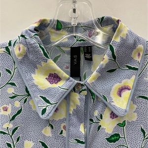 YAS Janey Puff-Sleeve Floral Shirt